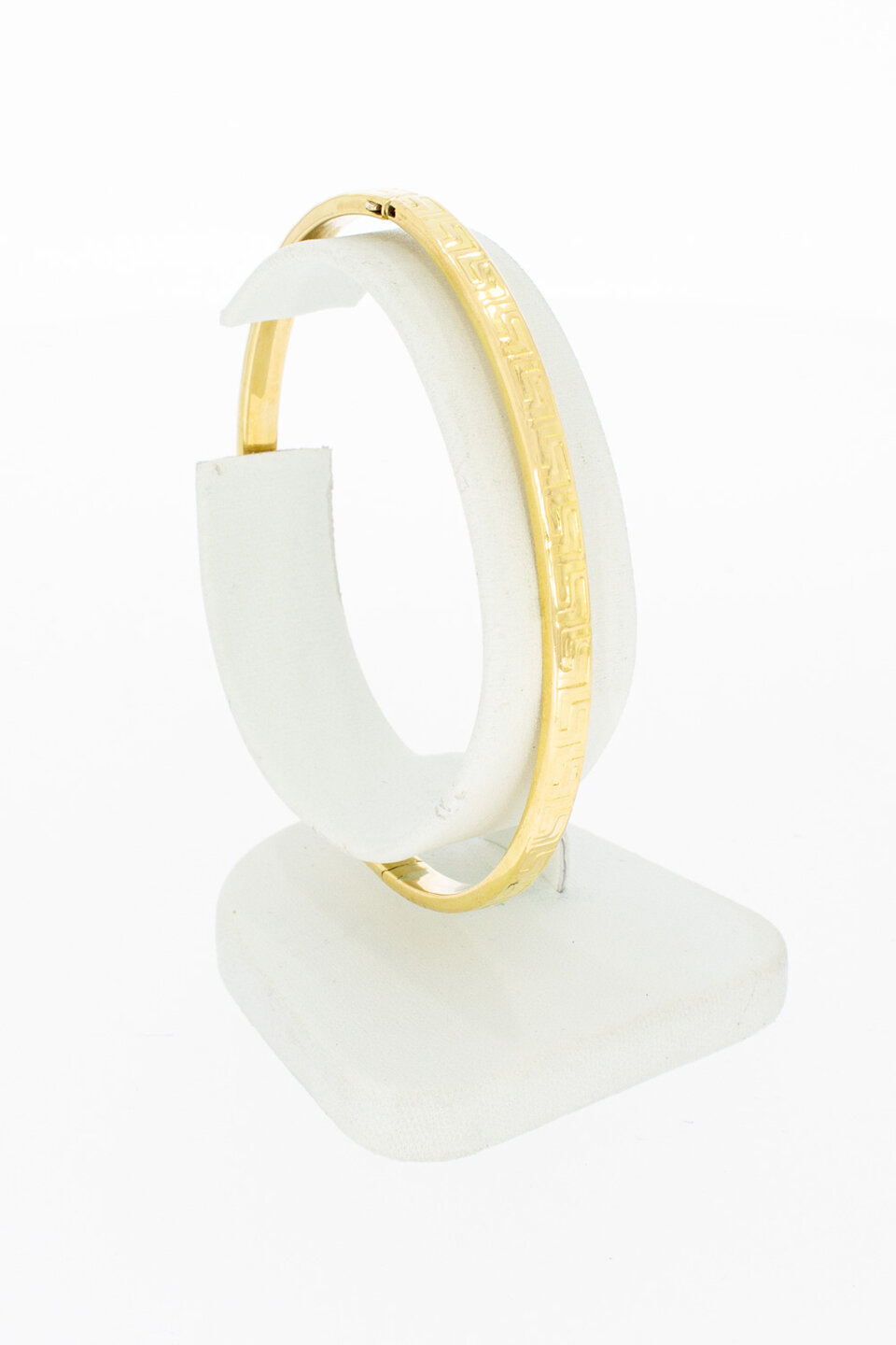 18 karaat Versace style Slavenarmband