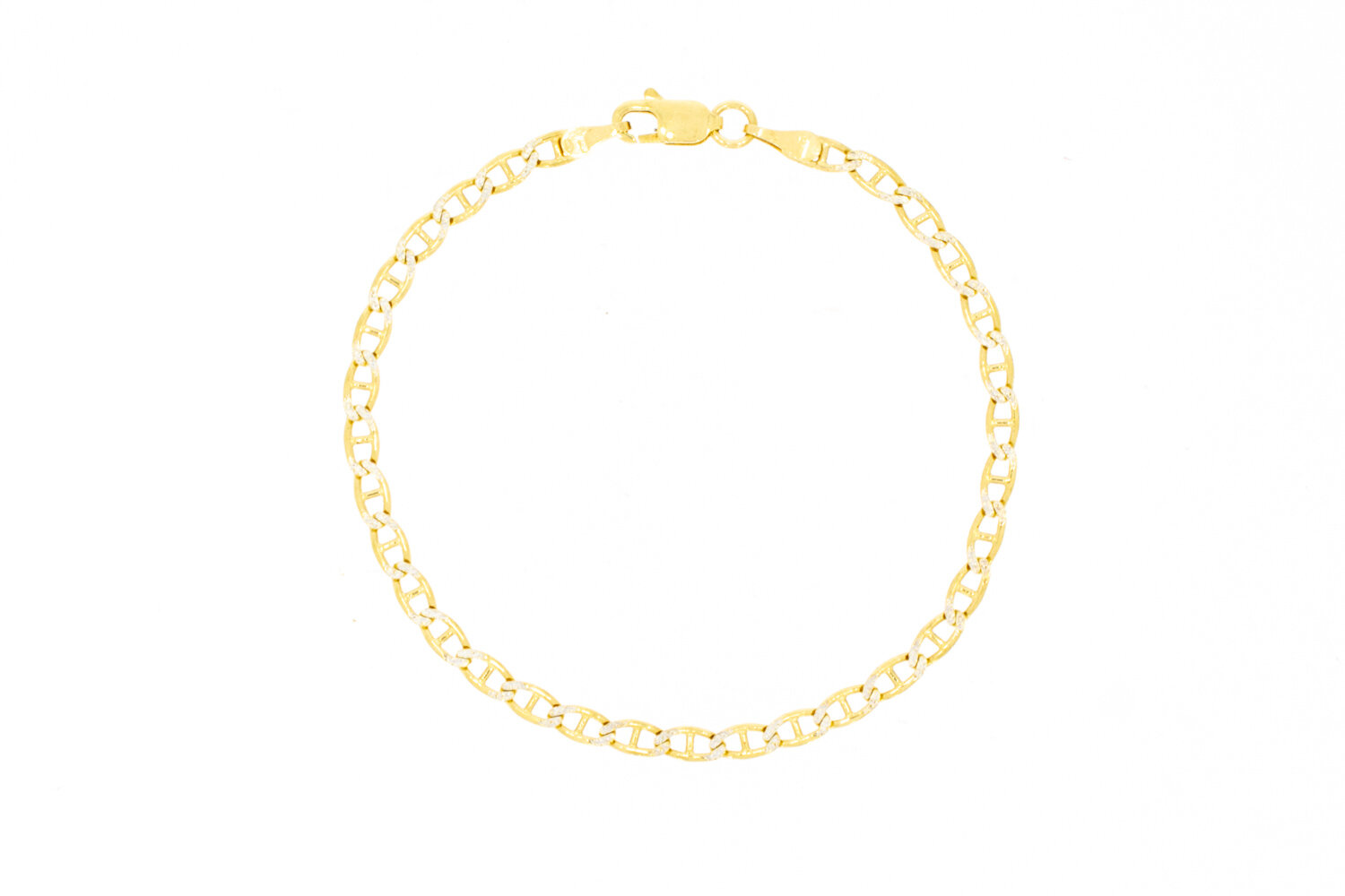 18 Karaat goud Ankerarmband - 18,8 cm