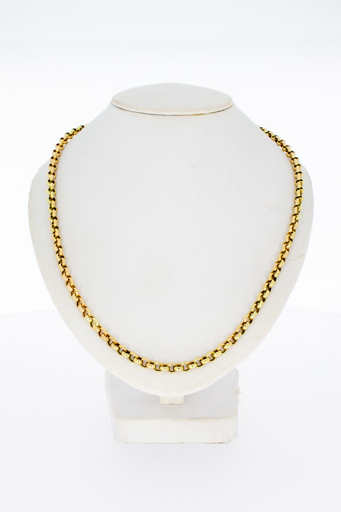 14 Karaat gouden Anker Collier - 44,5 cm