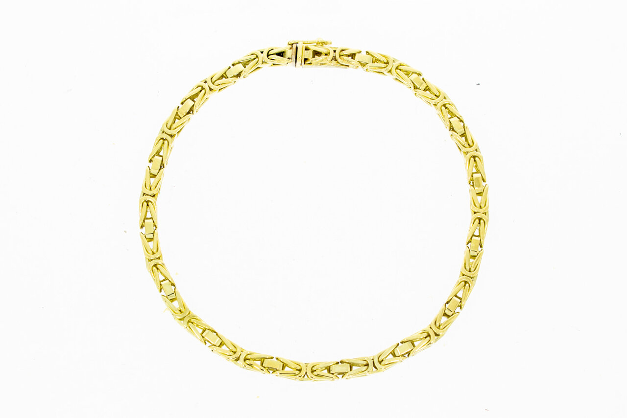 14 Karaat Byzantijnse armband - 21,6 cm