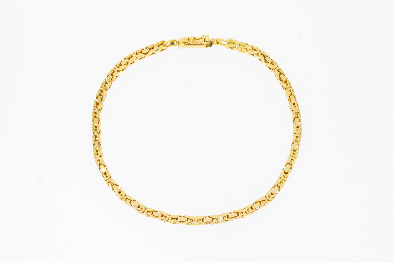 18 Karaat goud Koningsarmband - 20,4 cm