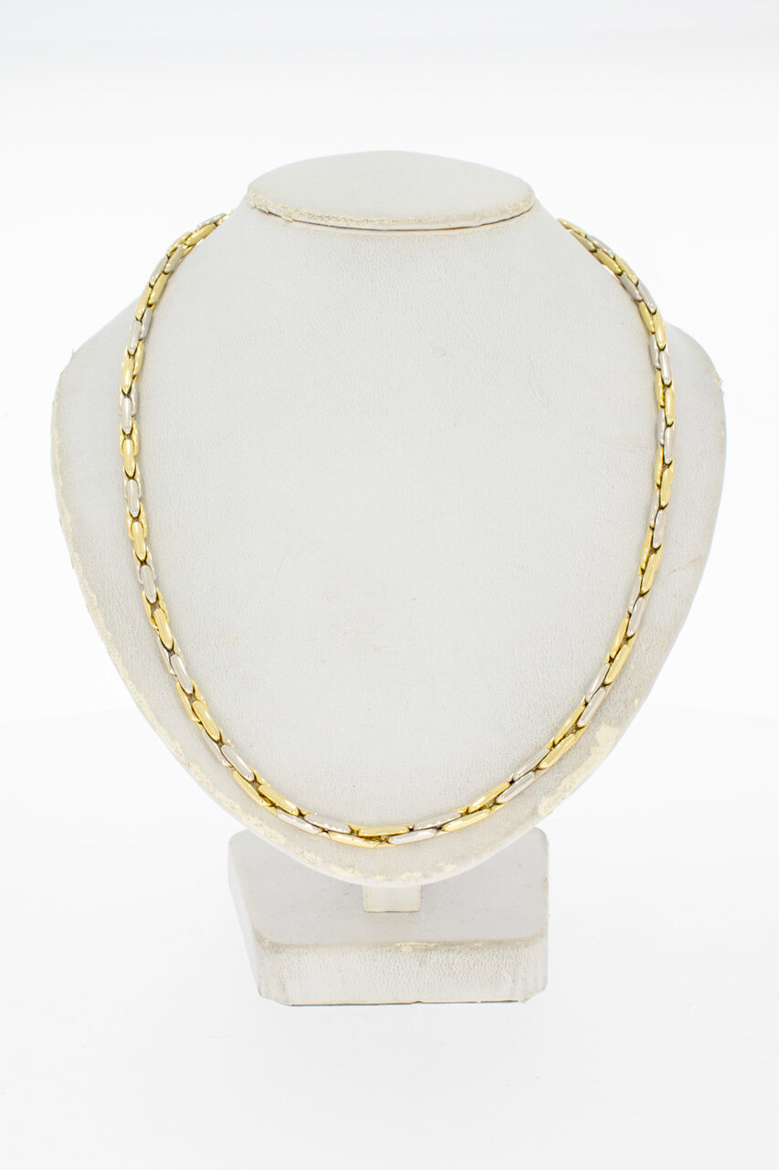 18 Karaat gouden Staafjes ketting - 61,5 cm