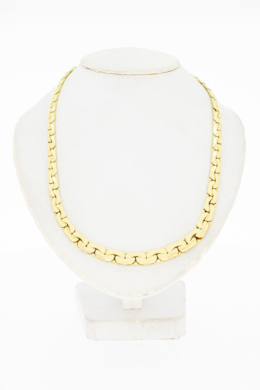 18 Karaat gouden dames Collier - 43 cm