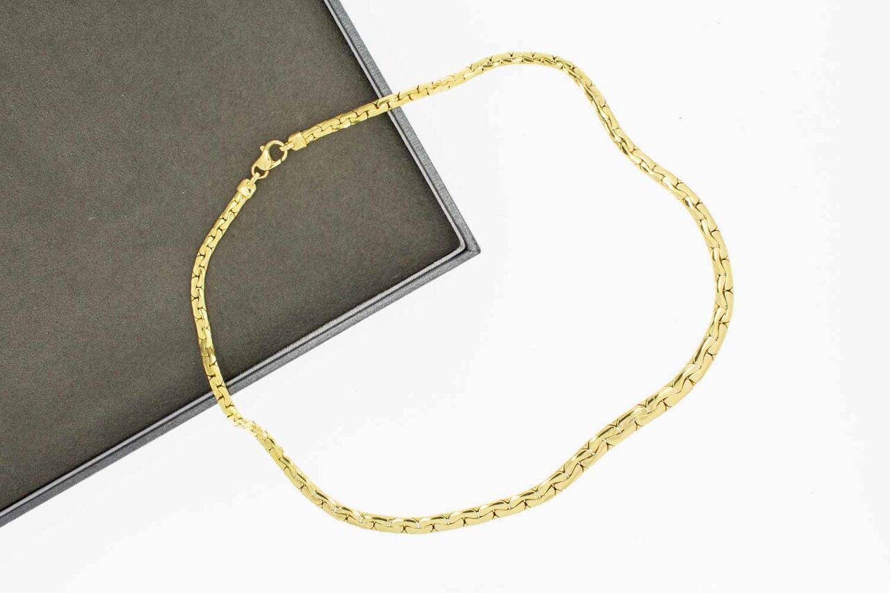18 Karaat gouden dames Collier - 43 cm