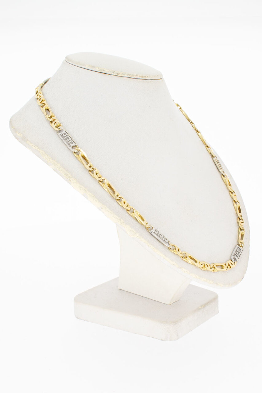 14 karaat gouden Valkoog ketting - 49,5 cm