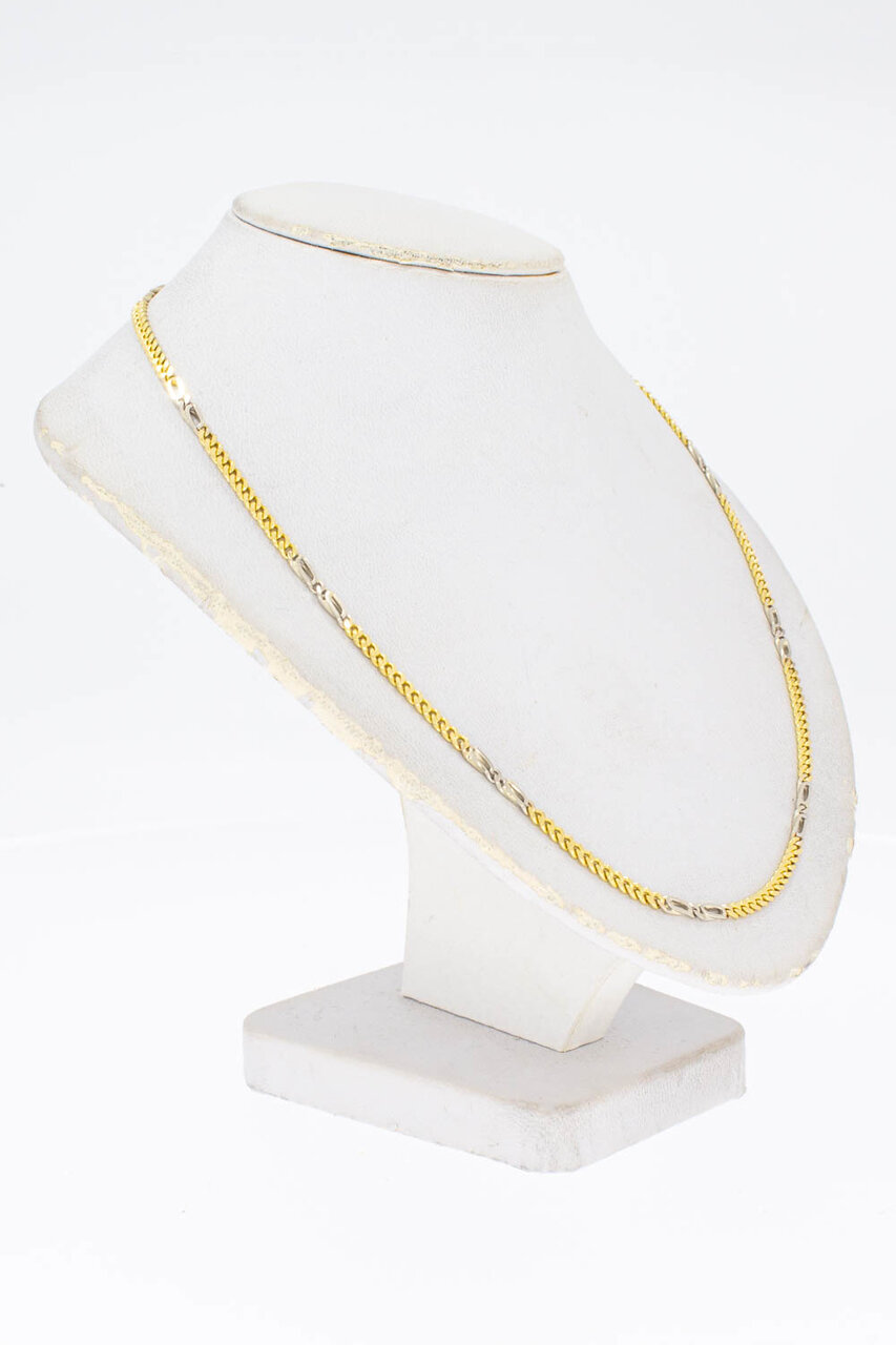 18 Karaat gouden Gourmetketting - 50,1 cm