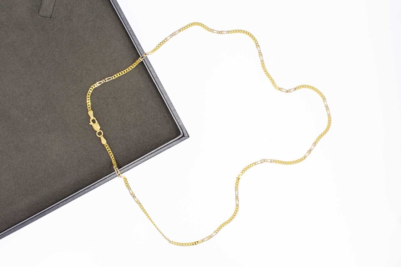 18 Karaat gouden Gourmetketting - 50,1 cm