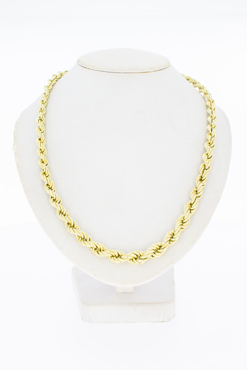 Gouden 14 Karaat Koordketting - 47,6 cm