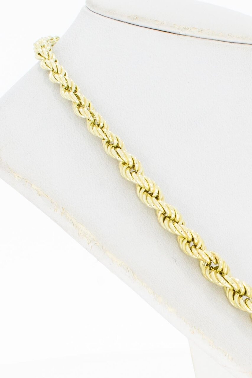 Gouden 14 Karaat Koordketting - 47,6 cm