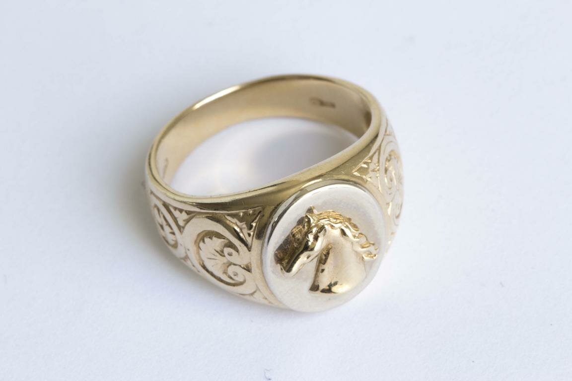 14 Karaat gouden Statementring - 20,7 mm