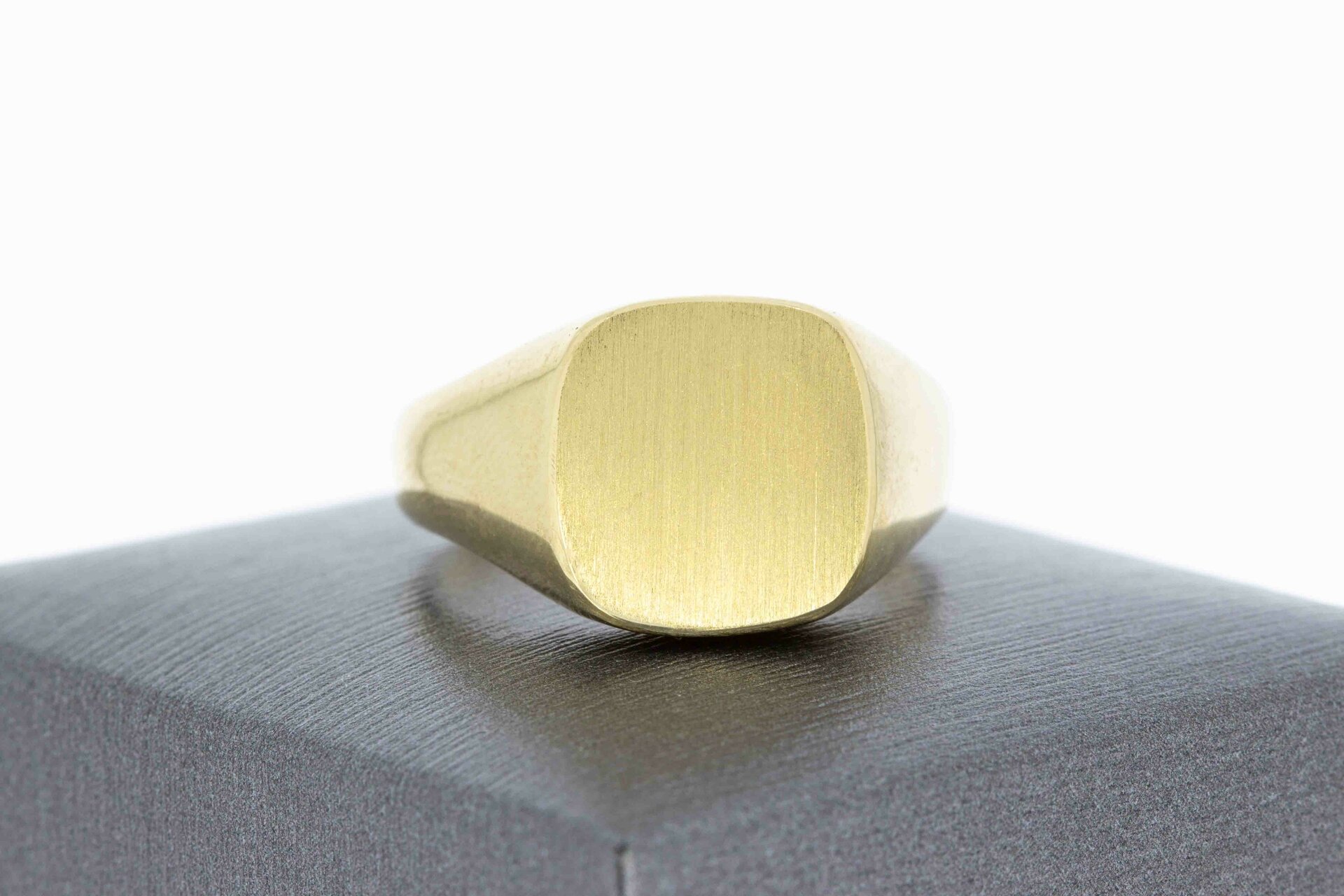 14 karaat goud heren Zegelring - 20,6 mm