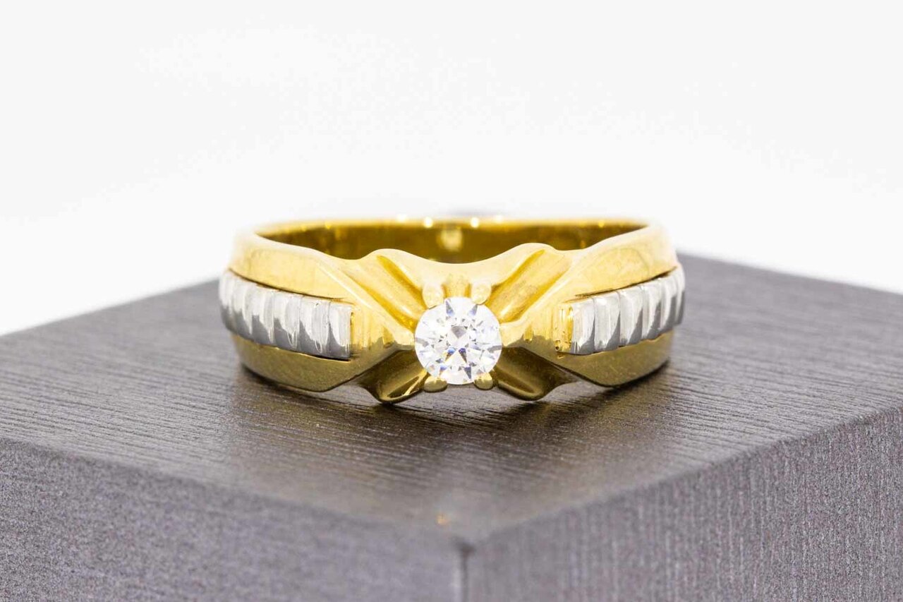 14 karaat goud Statement ring - 19,9 mm