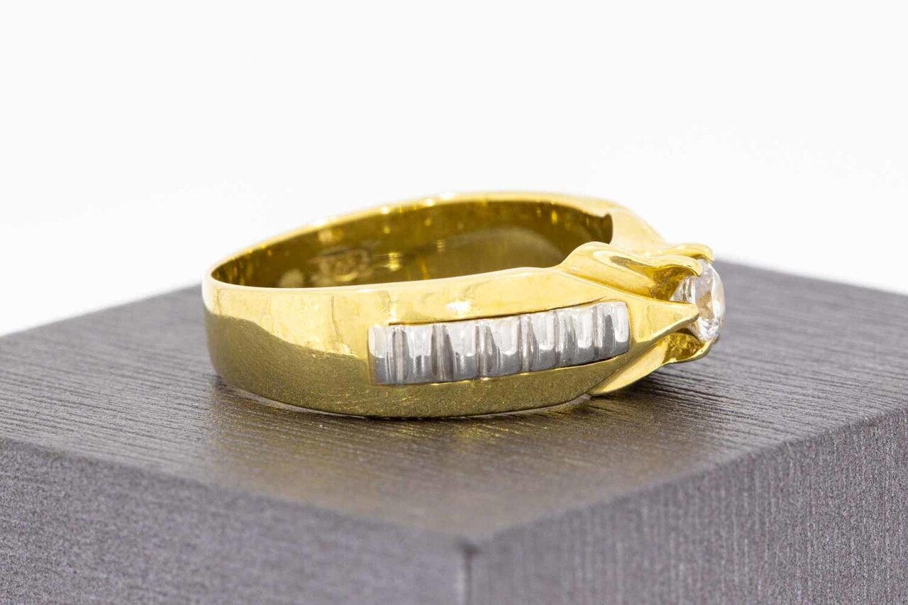 14 karaat goud Statement ring - 19,9 mm