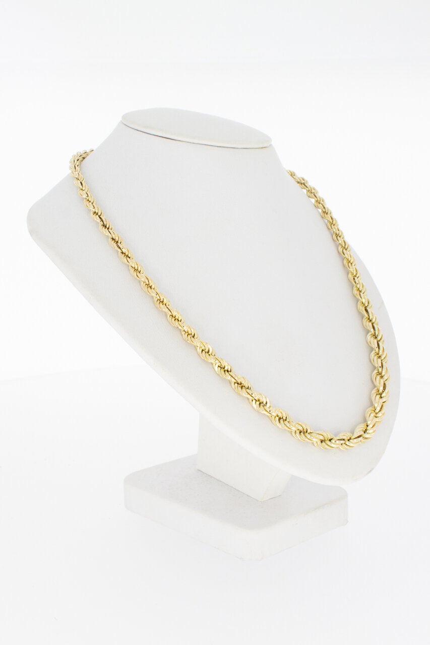 14 karaat goud Koordketting - 46 cm