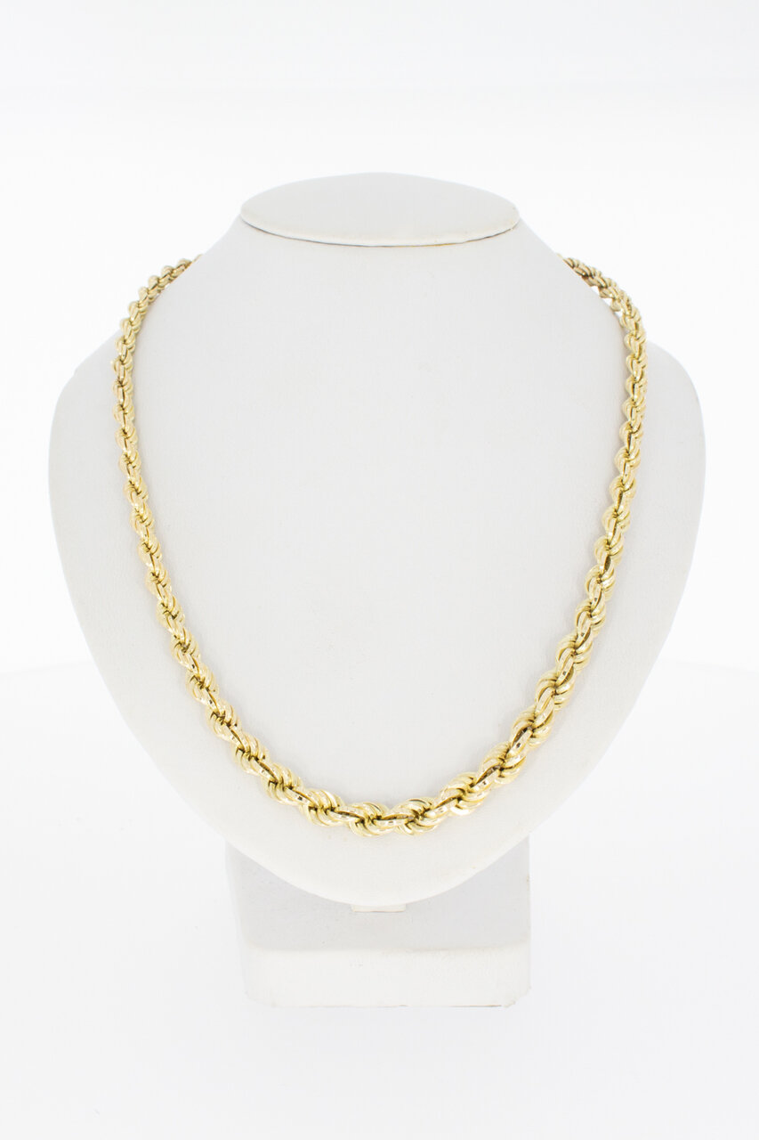 14 karaat goud Koordketting - 46 cm