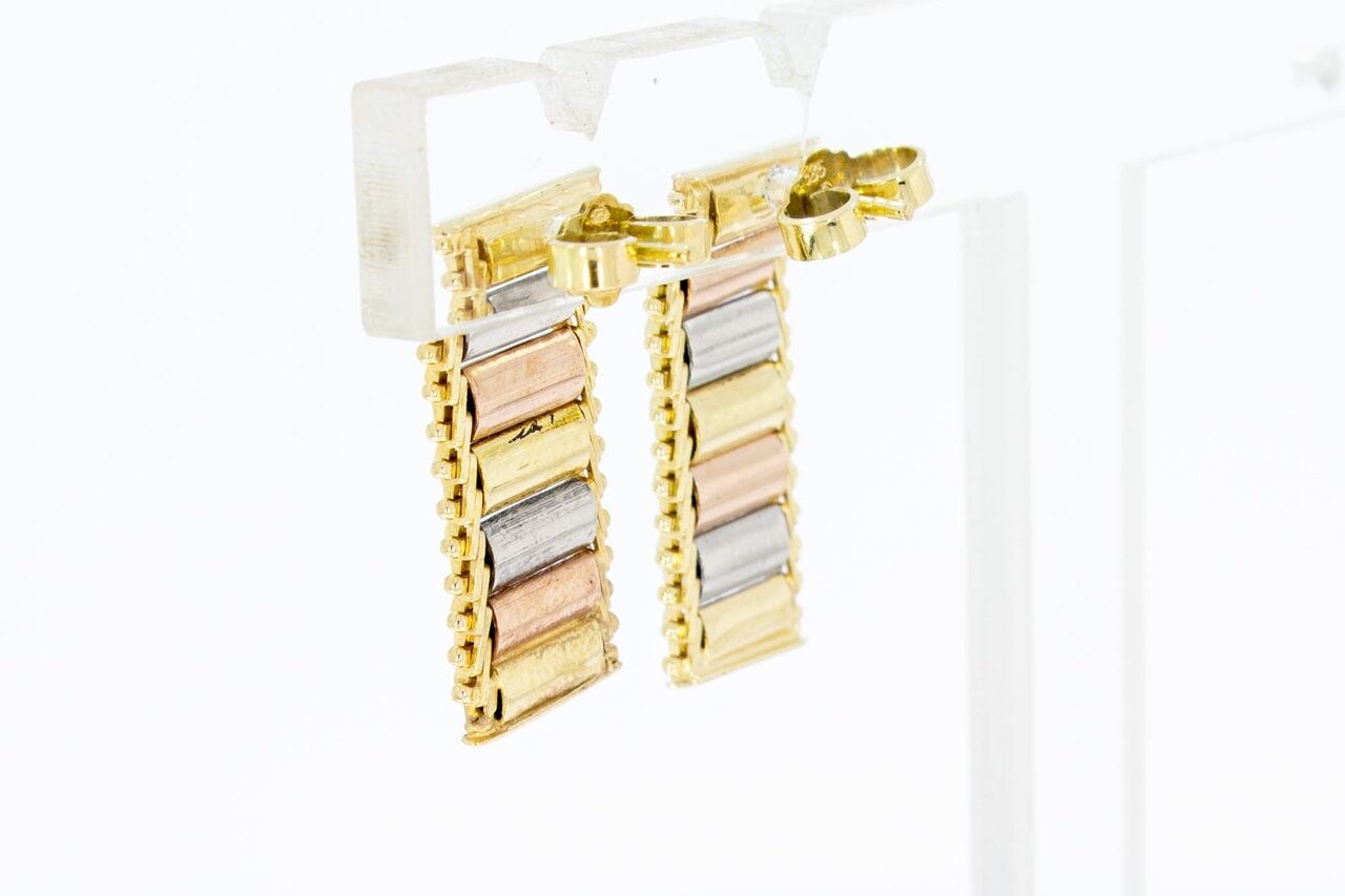 14 Karaat gouden Oorhangers - 2,1 cm