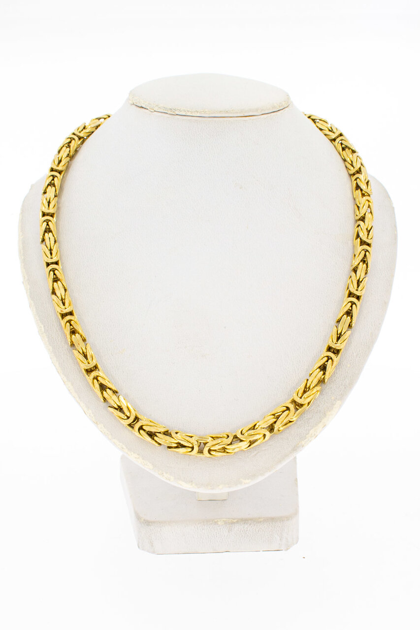 18 Karaat goud heren Koningsketting - 65,2 cm