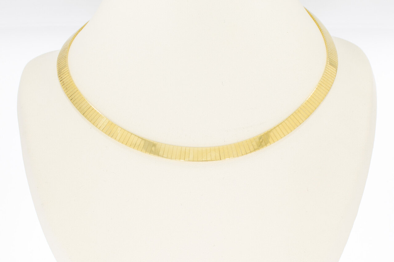 14 karaat gouden Omega Collier - 43 cm