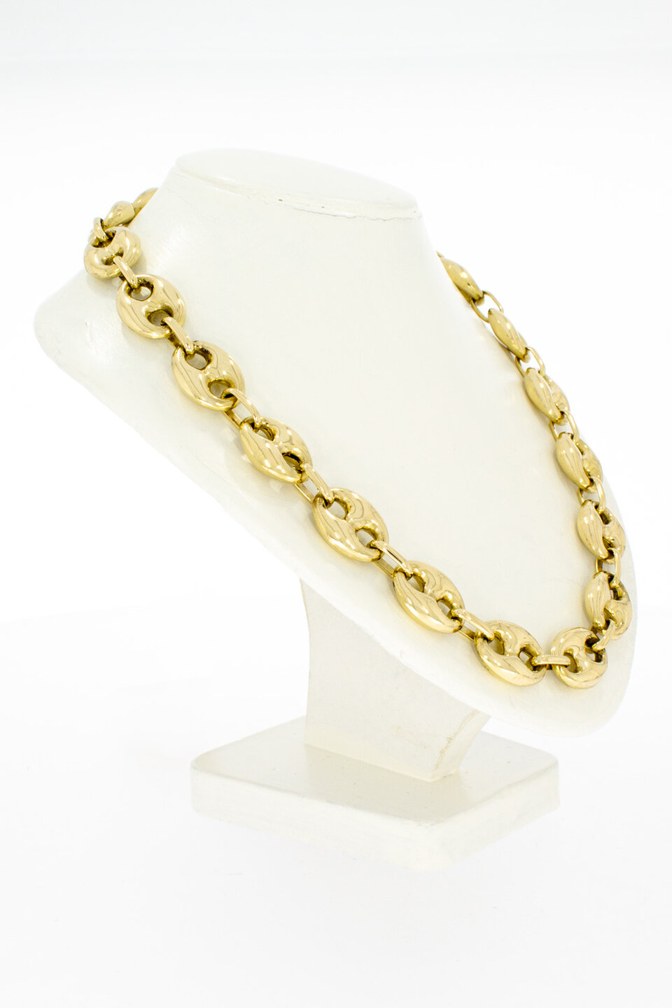 Anker ketting 18 Karaat gouden - 62,5 cm