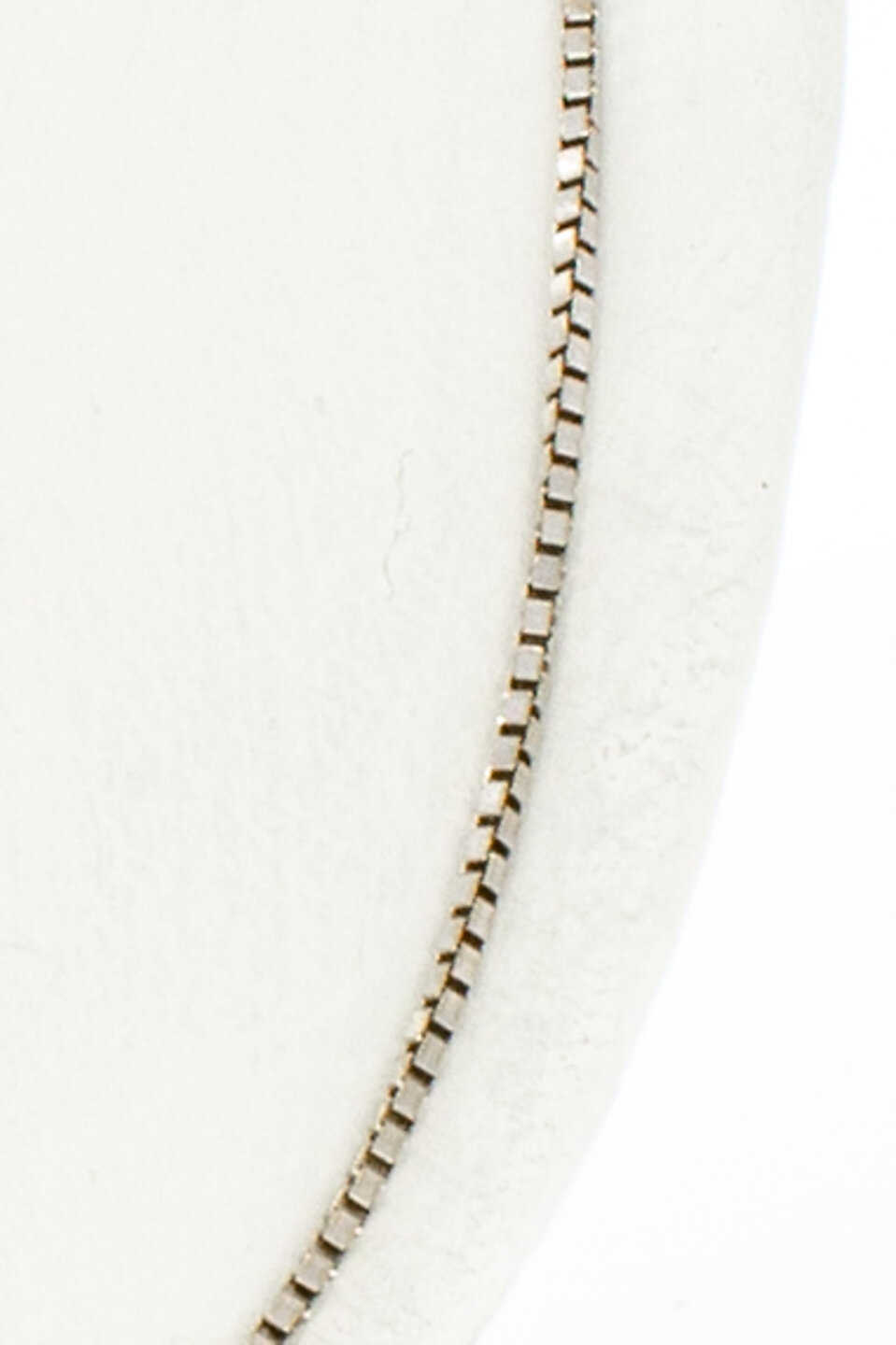 Venetiaanse Ketting 18 Karaat witgoud - 39,8 cm