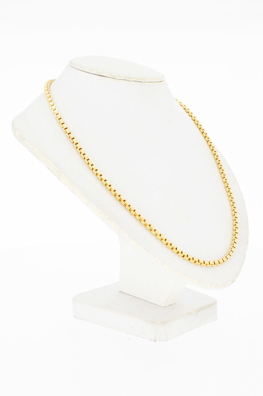 Venetiaanse ketting 18 Karaat goud - 50,6 cm