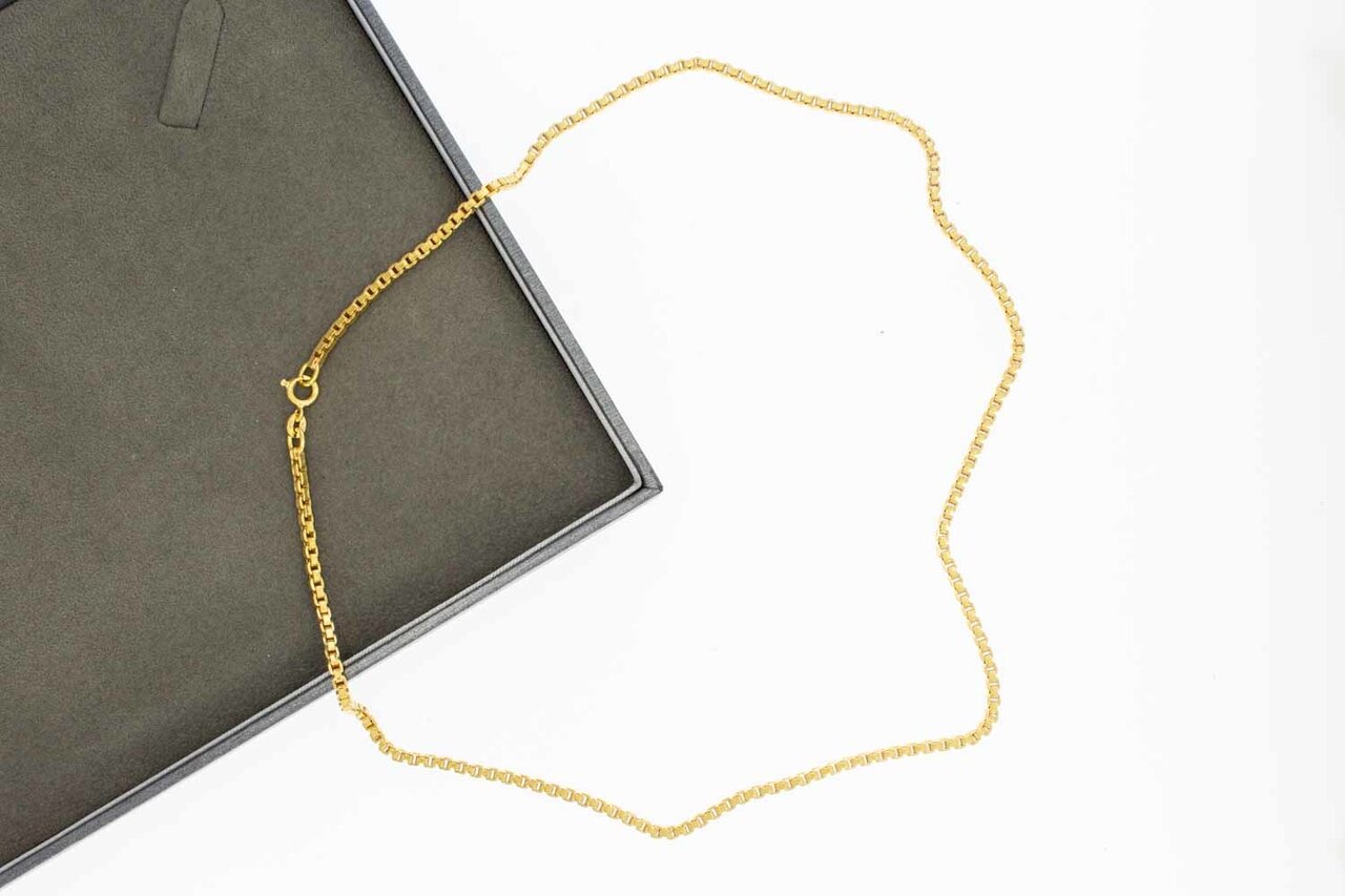 Venetiaanse ketting 18 Karaat goud - 50,6 cm