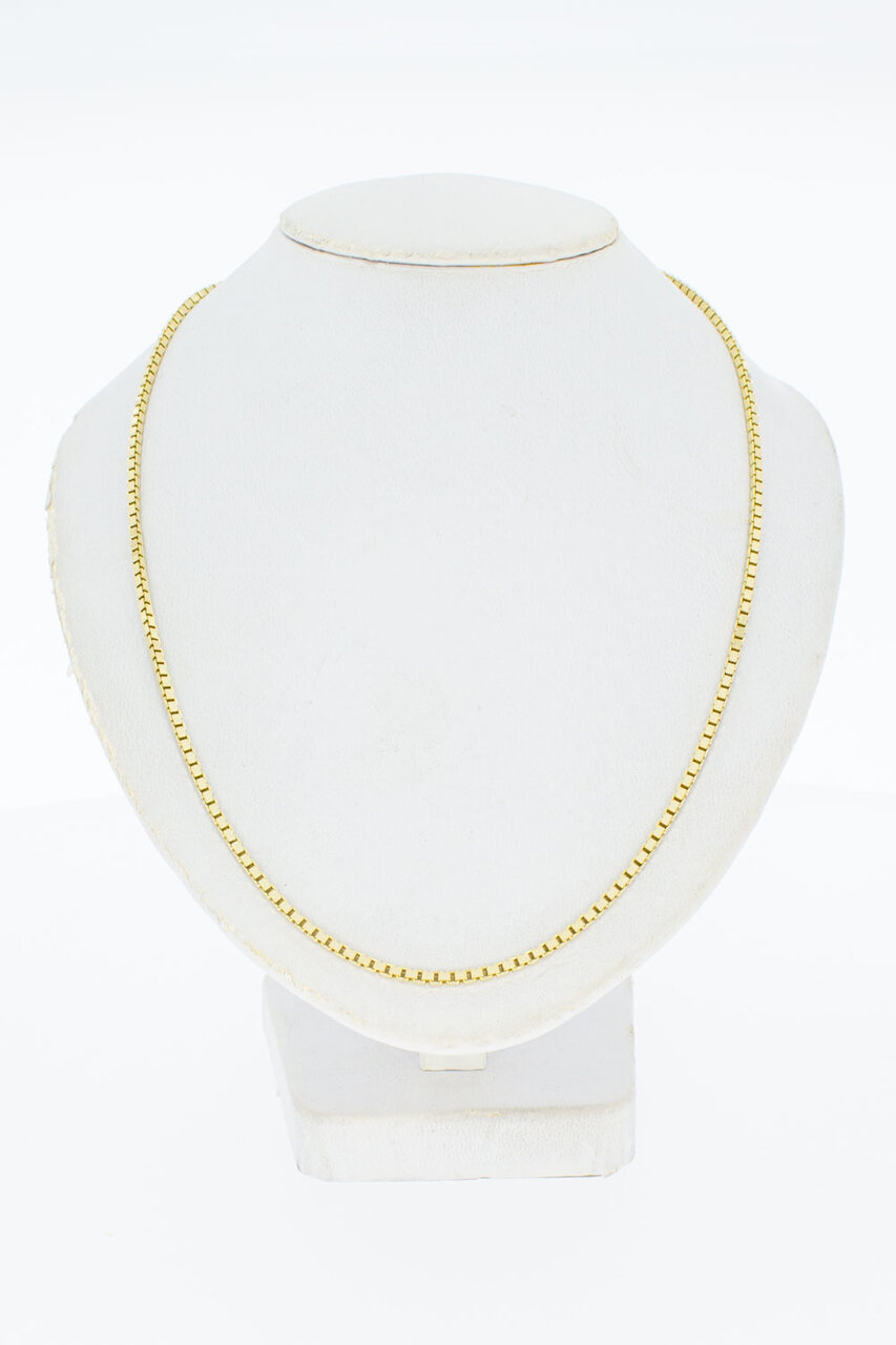 Venetiaanse ketting 14 Karaat - 71,2 cm