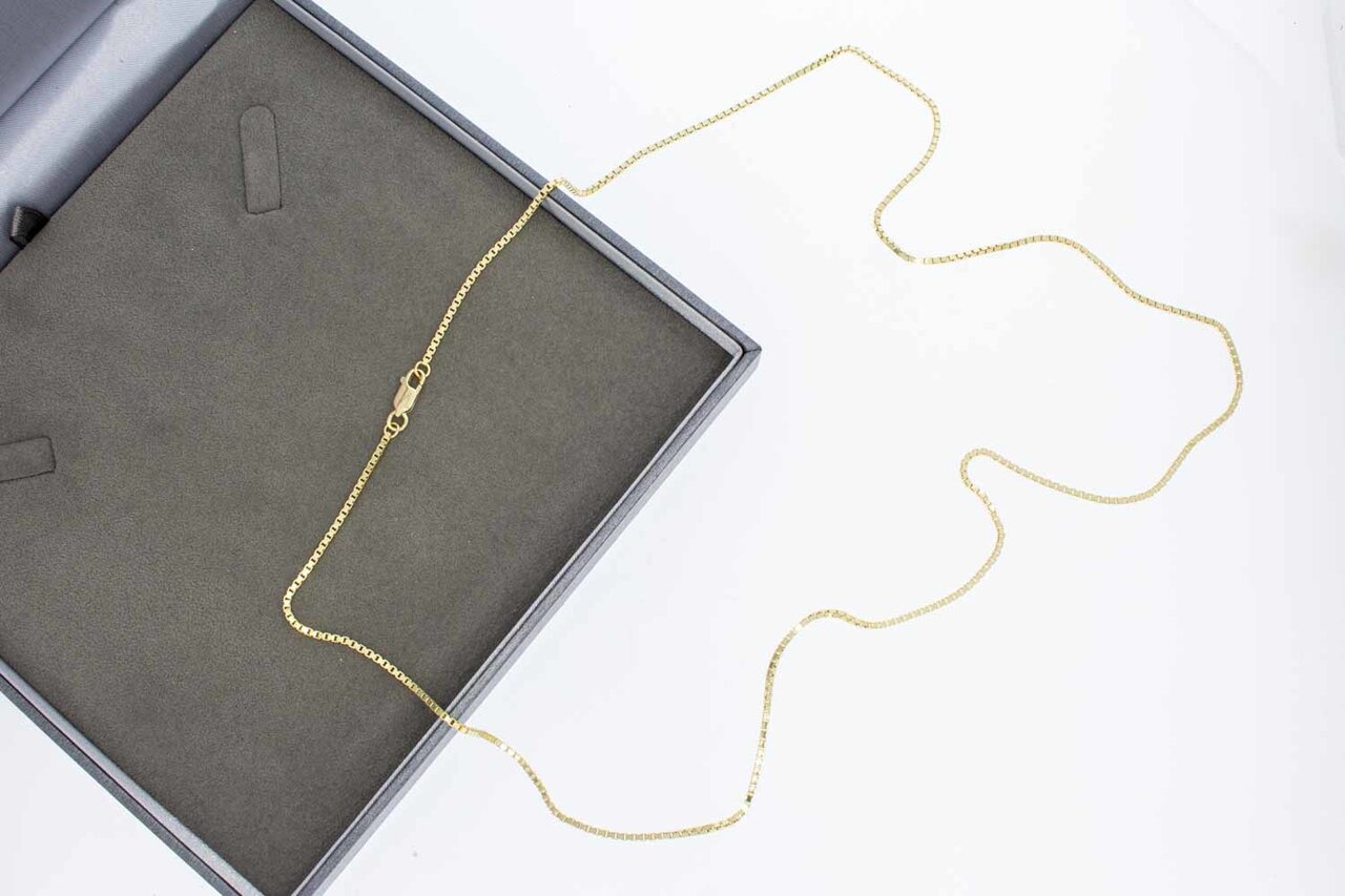 Venetiaanse ketting 14 Karaat - 71,2 cm