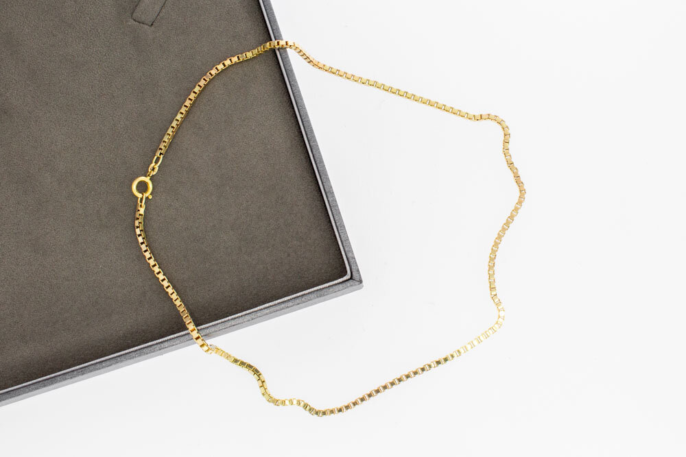 Venetiaans Collier 14 Karaat goud - 43 cm