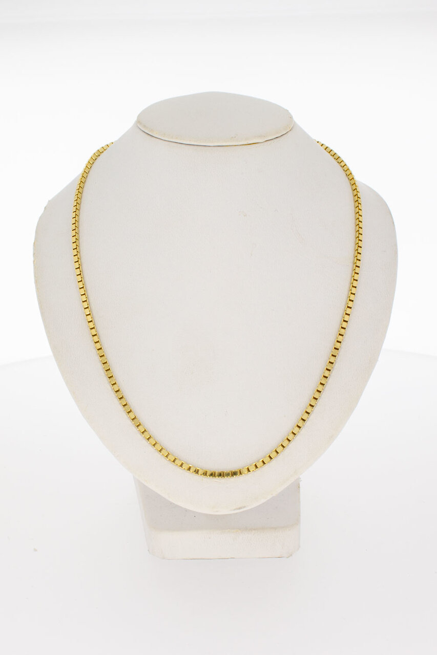 Venetiaanse ketting 14 Karaat goud - 70,5 cm