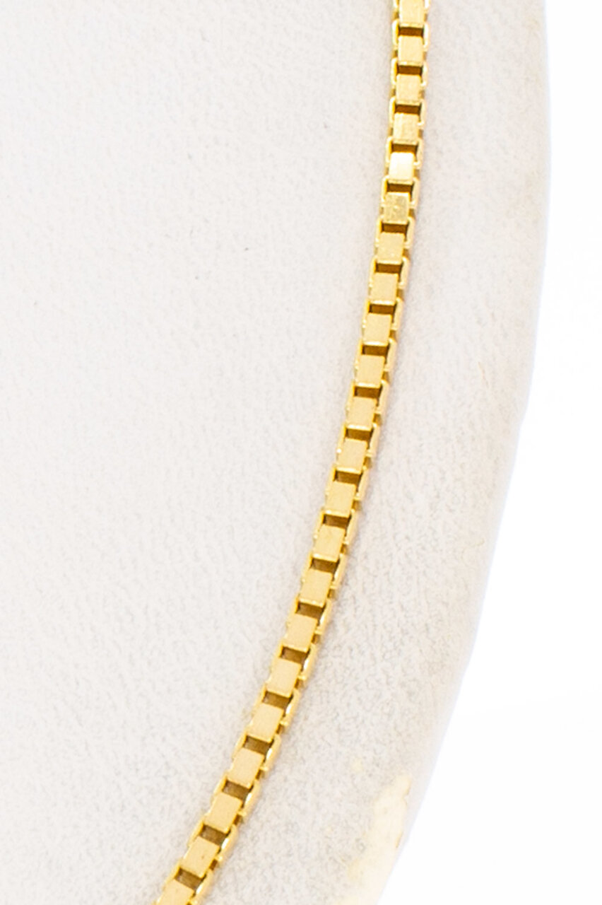 Venetiaanse ketting 18 Karaat goud - 65,5 cm