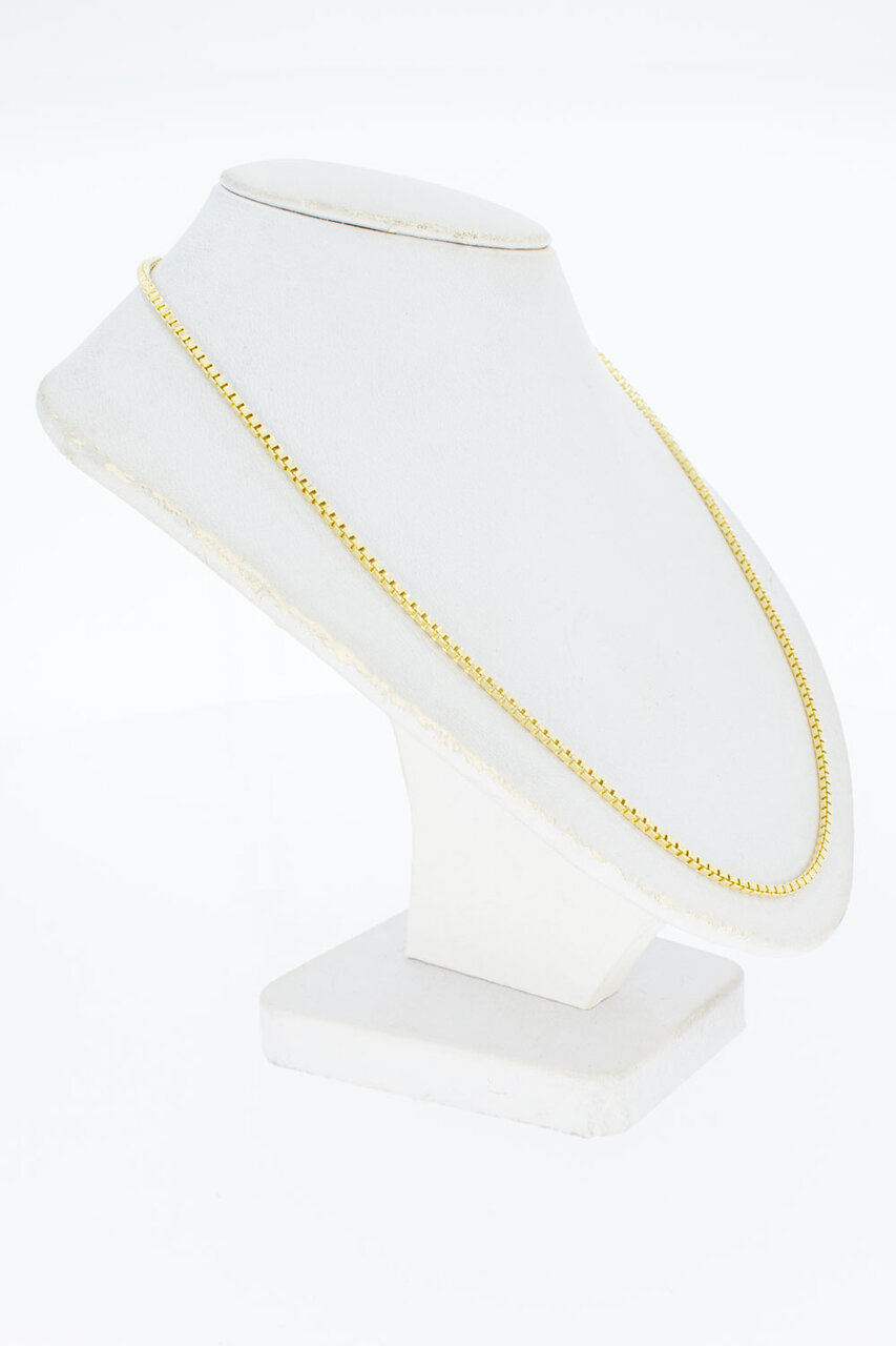 Venetiaanse ketting 14 Karaat goud - 61,7 cm