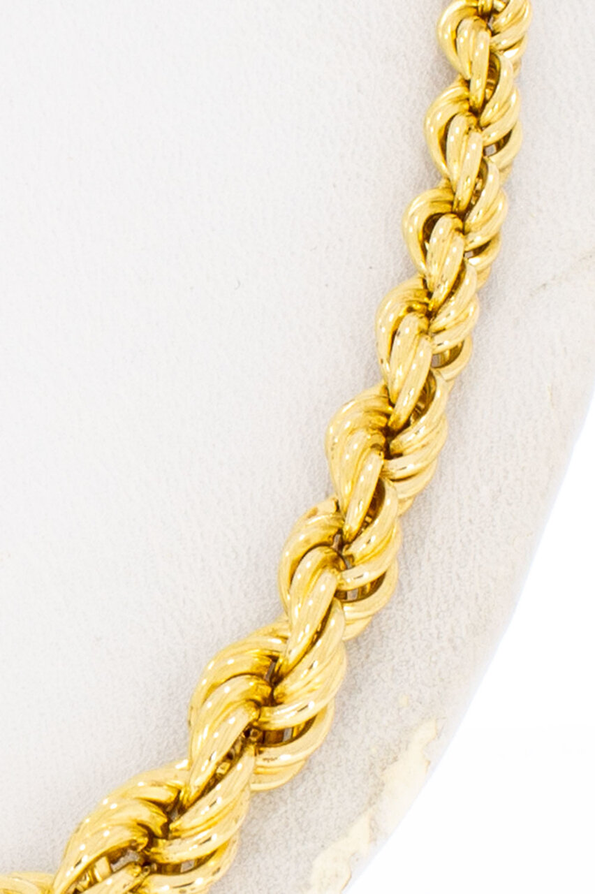 Koordketting 18 Karaat goud - 46 cm
