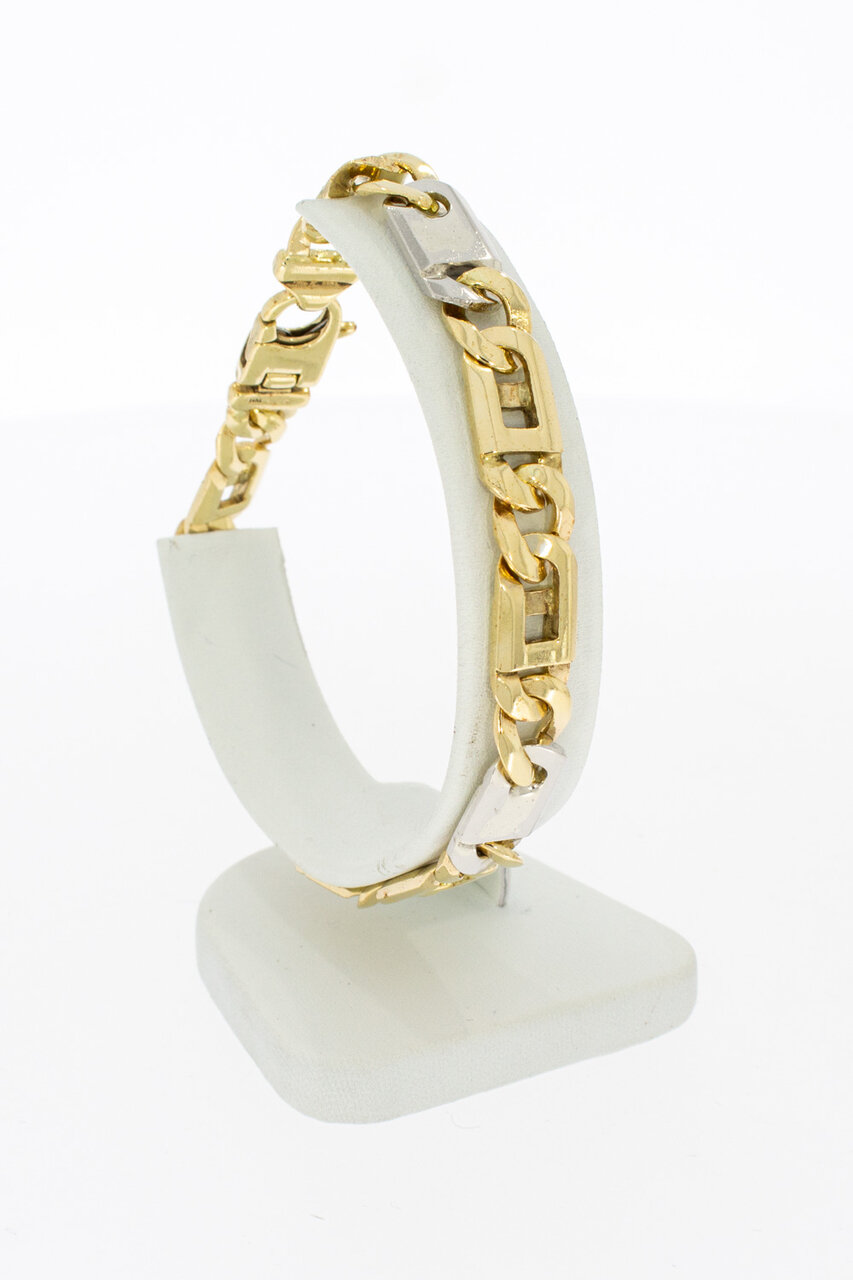 14 Karaat  heren armband Rolex - 22,2 cm