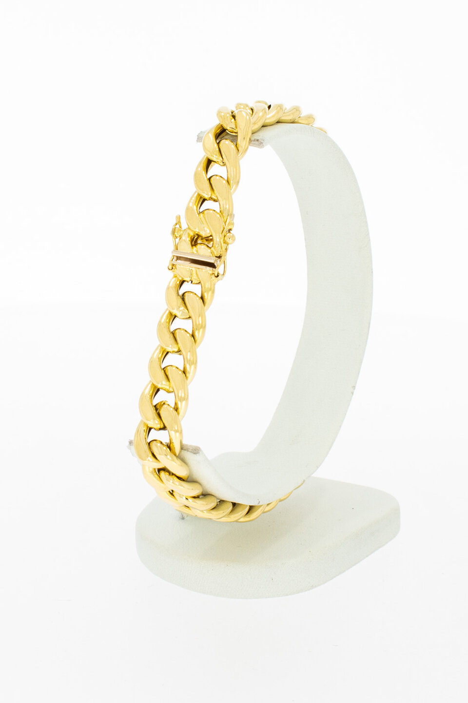18 Karaat Gourmet armband goud - 22,1 cm