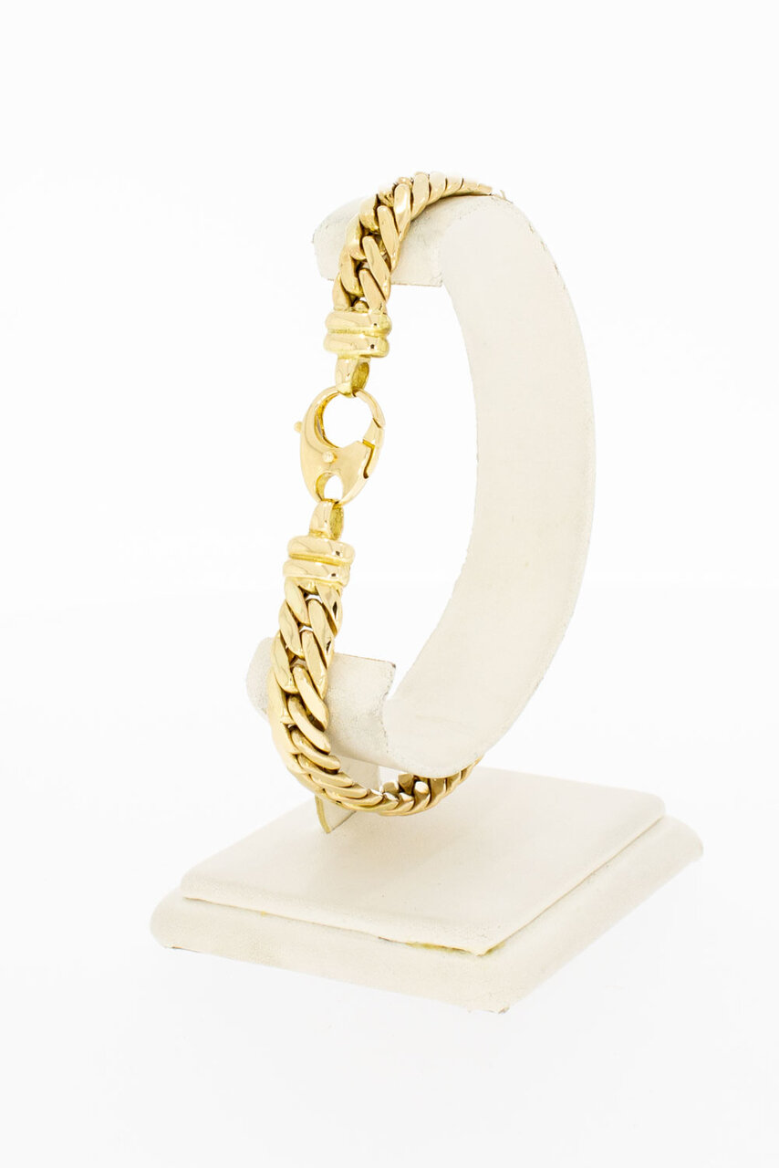 14 Karaat Gourmet armband - 21,2 cm