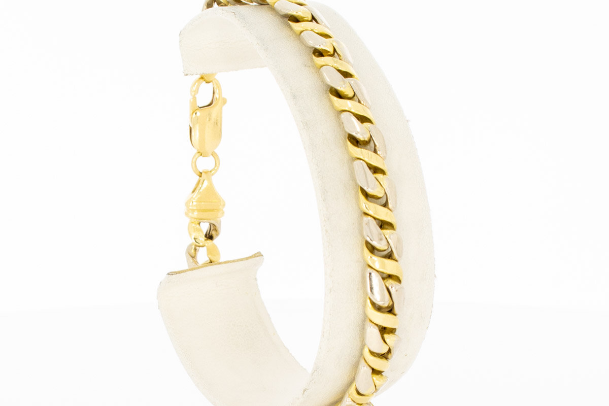 18 Karaat Gourmet armband - 20,5 cm