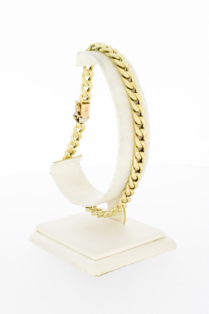 14 Karaat Gourmet armband - 22,7 cm
