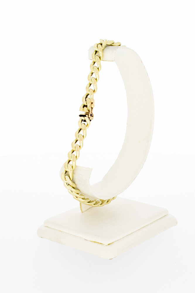 14 Karaat Gourmet armband - 22,7 cm