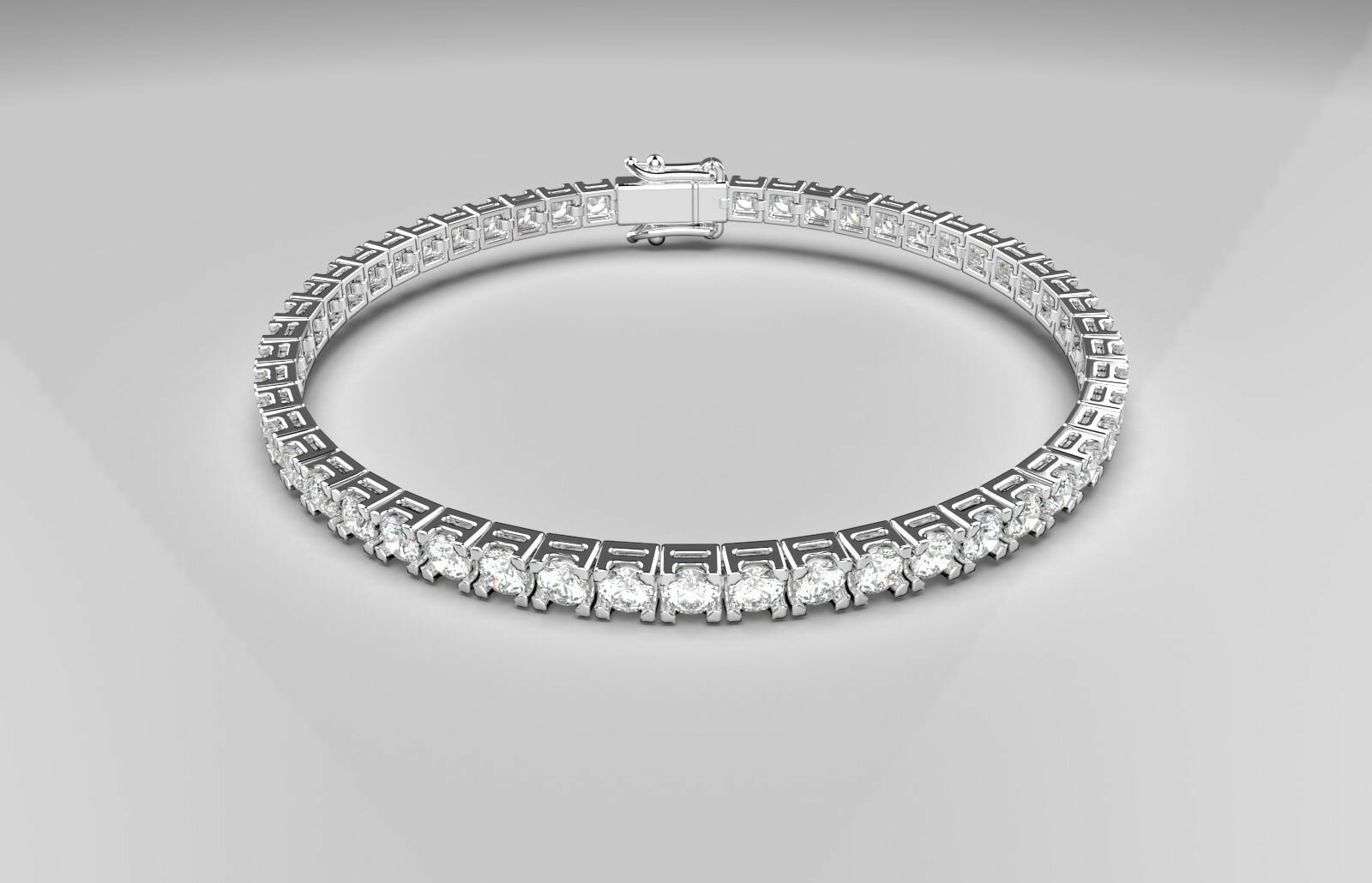 Tennis armband op maat laten maken - goud smid