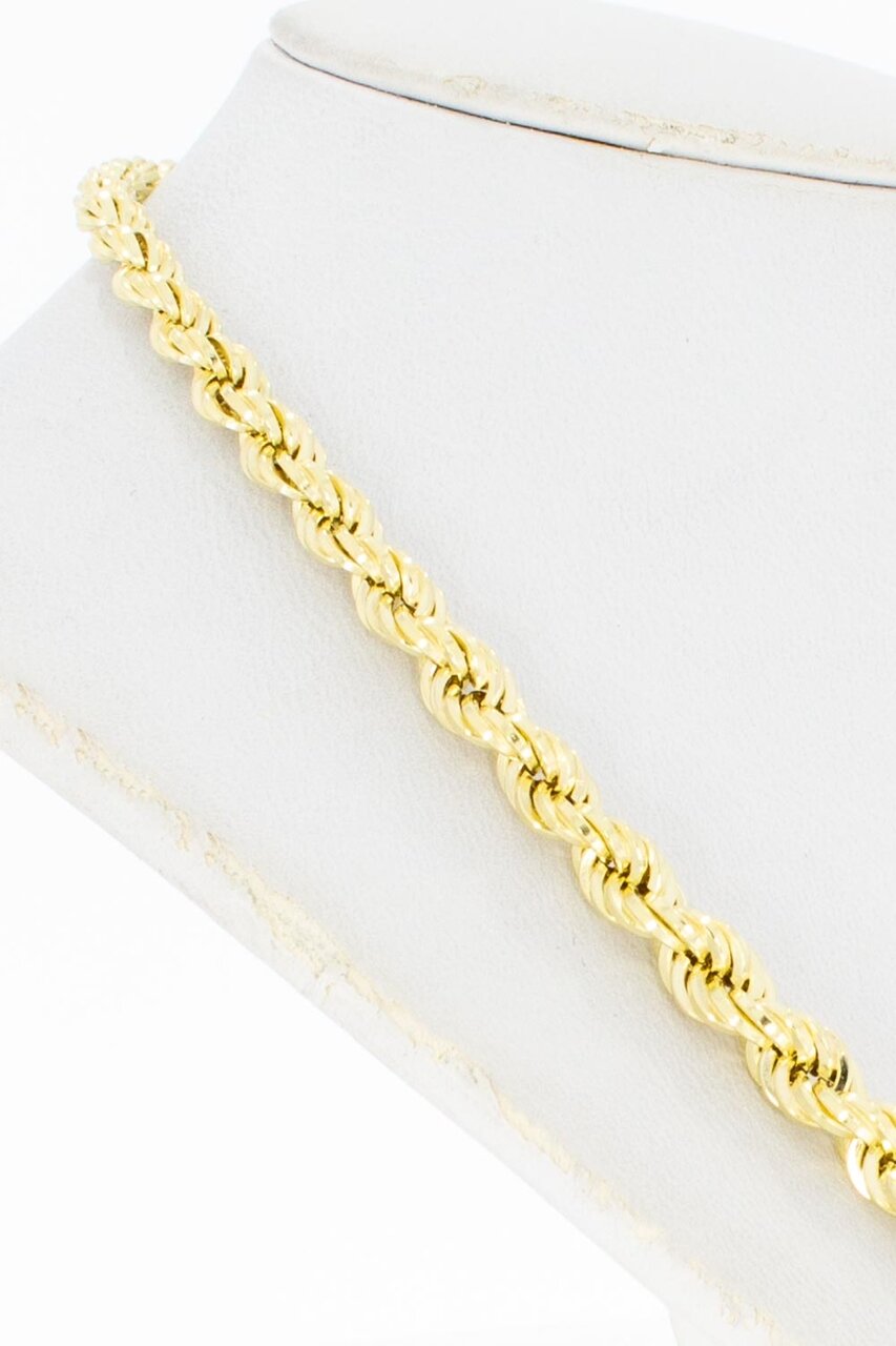 Gouden Koordketting 14 karaat - 46 cm