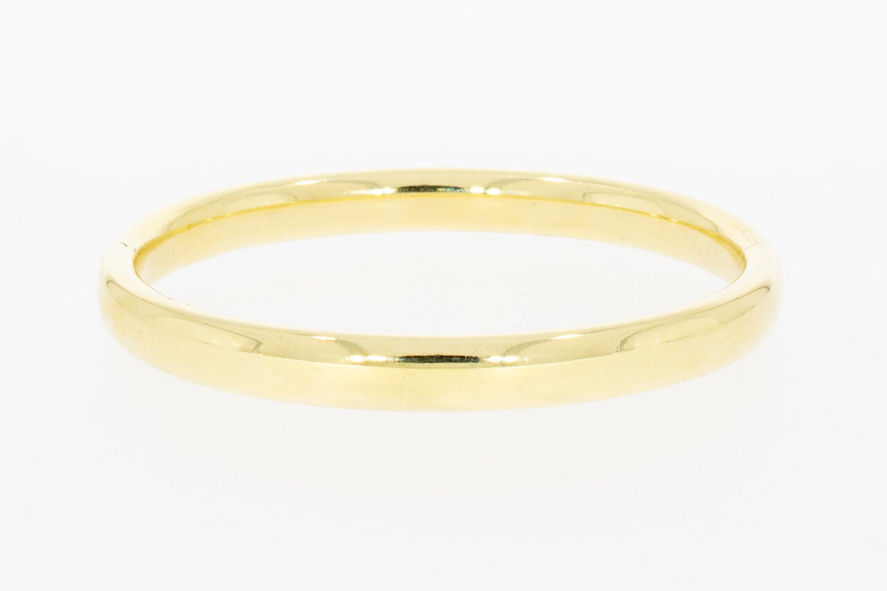 14 Karaat Geelgouden Slavenarmband