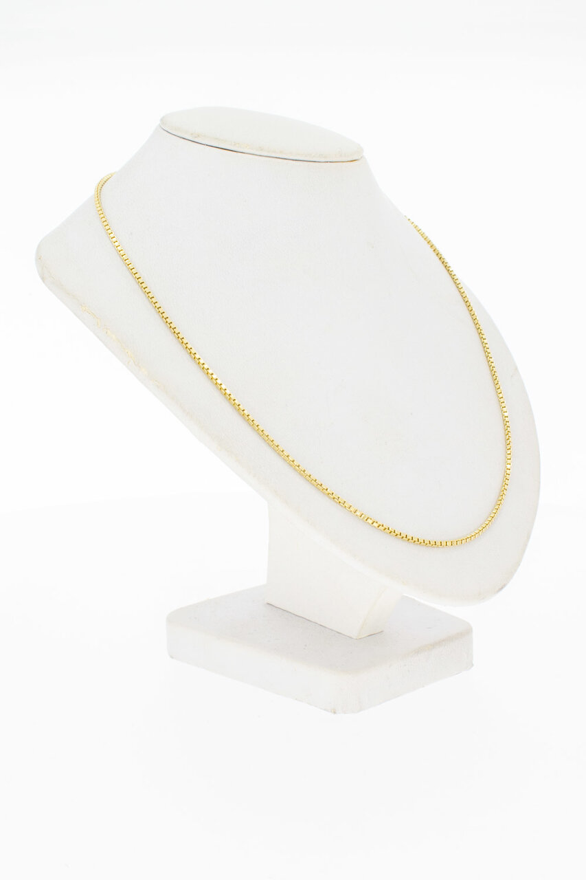 14 Karaat goud Venetiaanse ketting - 60,5 cm