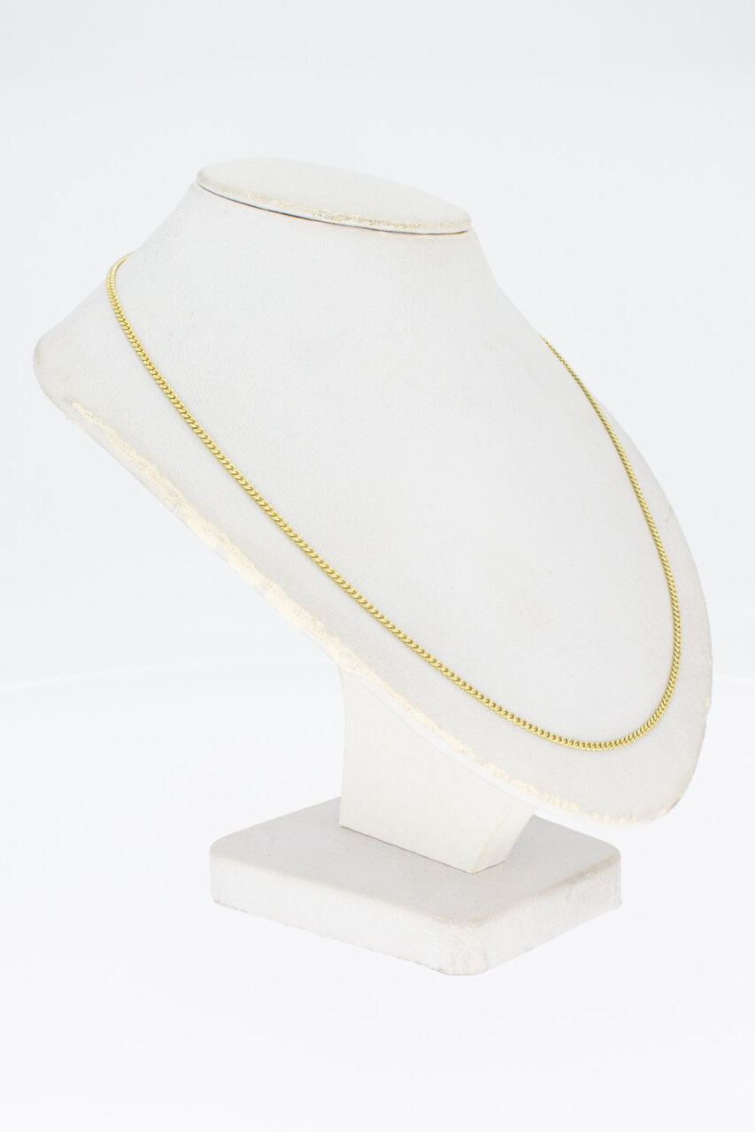 14 Karaat gouden Gourmet dames Collier - 43,9 cm