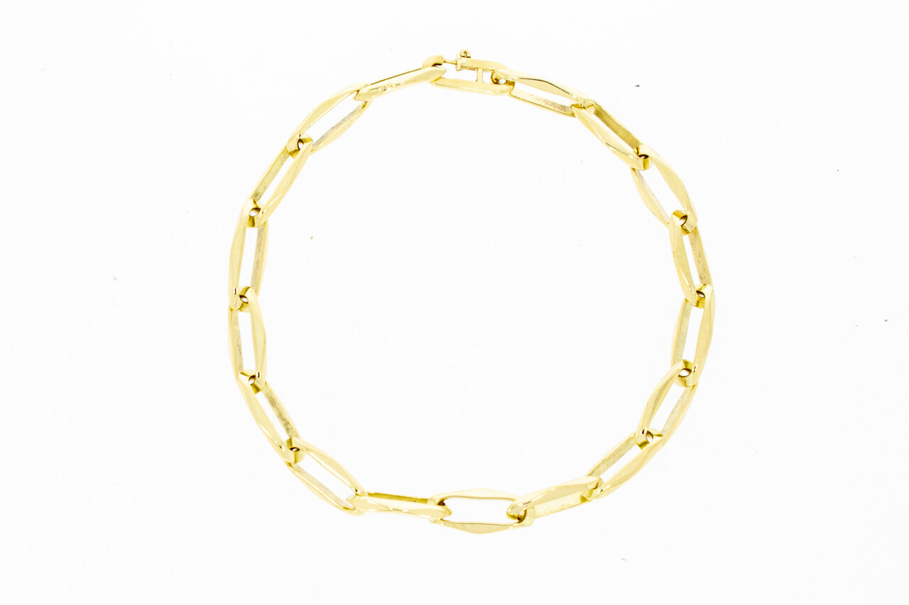 14 Karaat goud Closed Forever armband - 20,1 cm