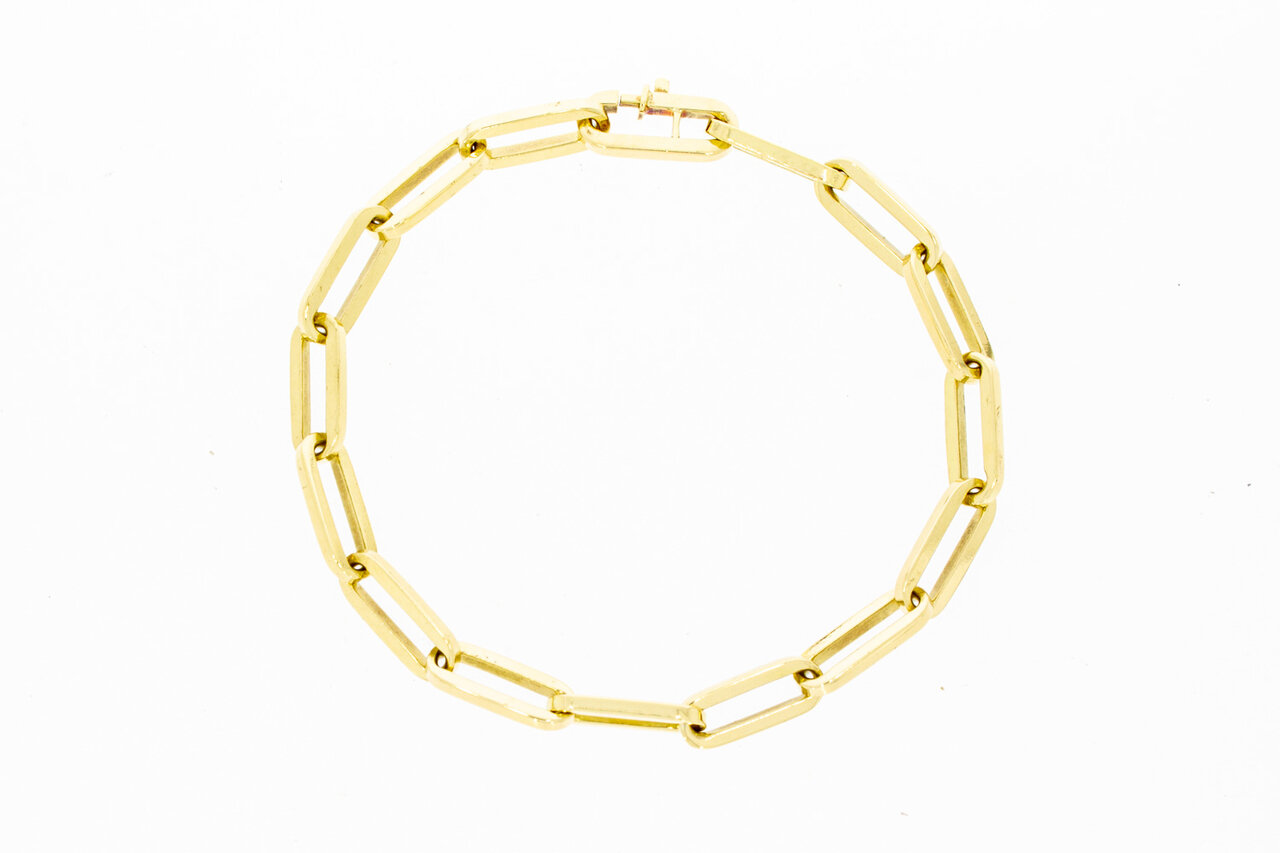 14 Karaat Closed Forever armband - 22 cm