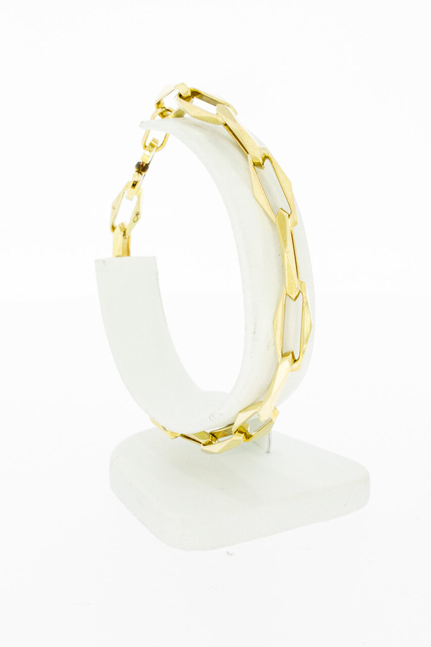 18 Karaat gouden Closed Forever armband - 21,4 cm