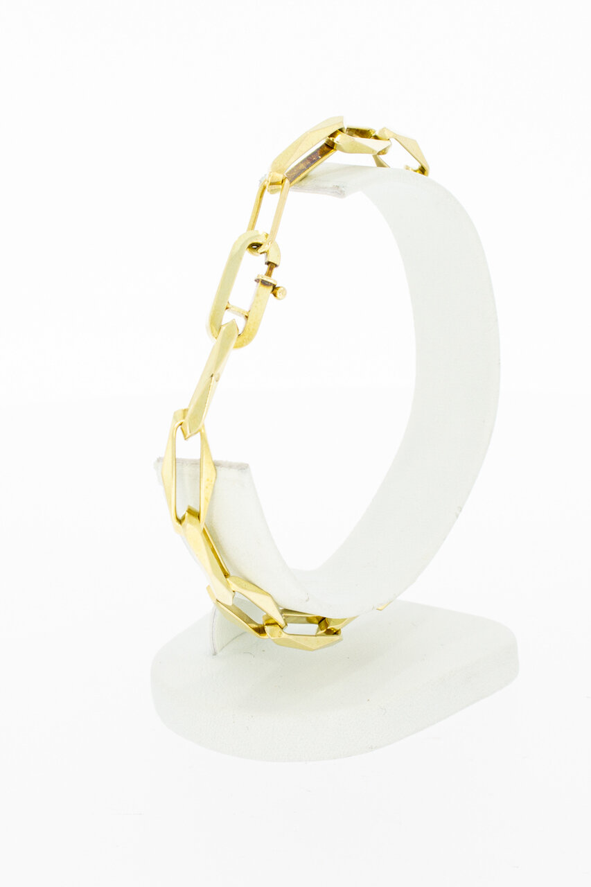 18 Karaat gouden Closed Forever armband - 21,4 cm