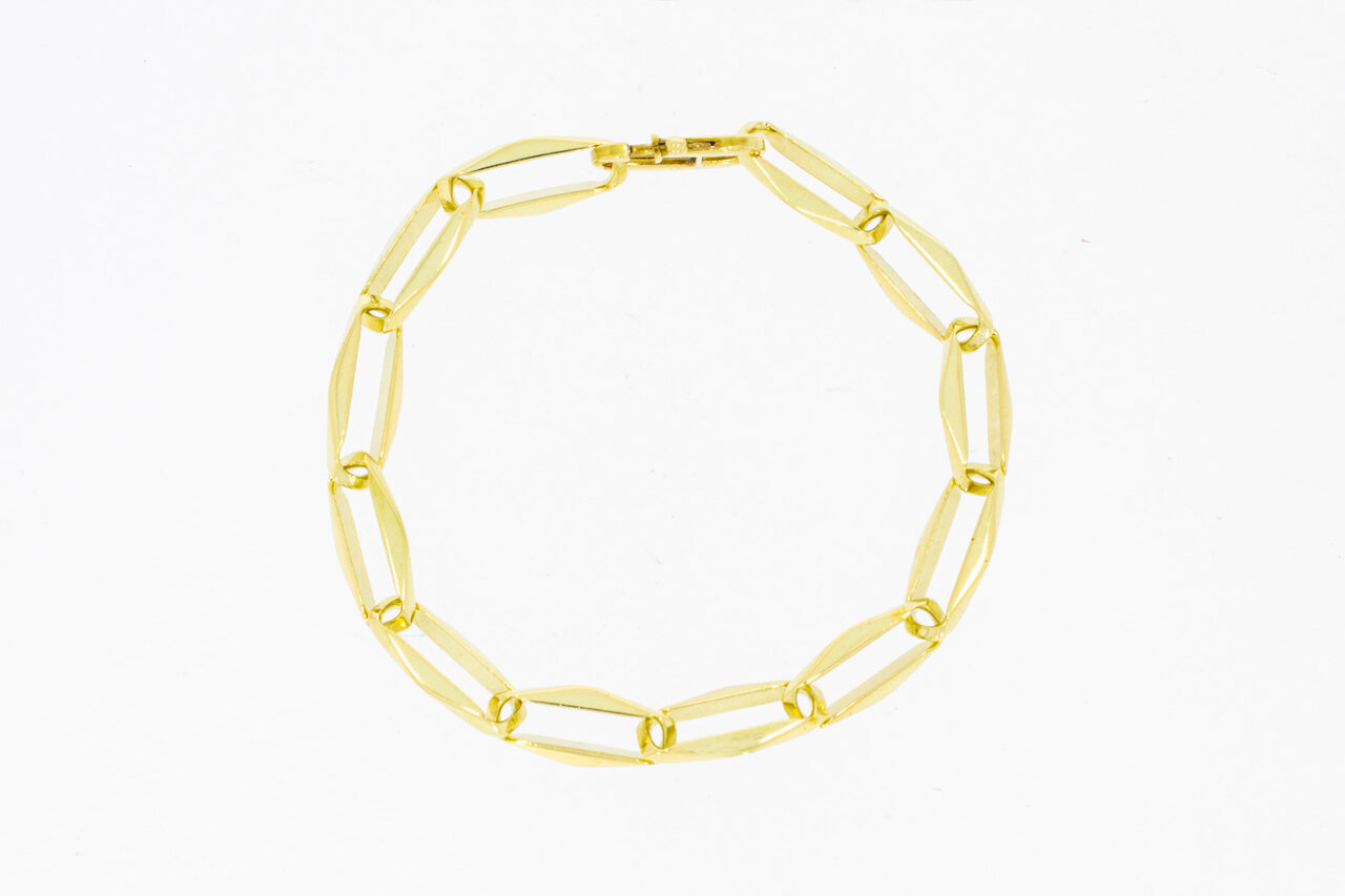 14 Karaat gouden Closed Forever armband - 19,1 cm