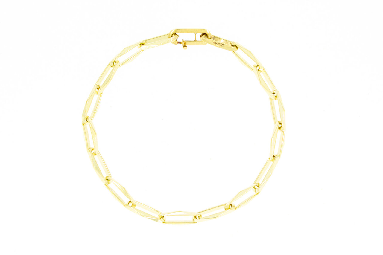 14 Karaat Closed Forever armband - 23,3 cm